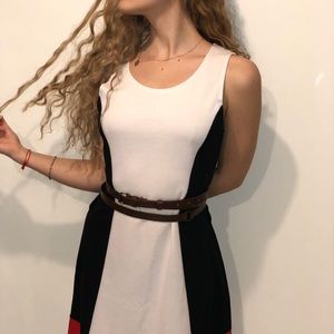Black and White Dress- Professional Wear